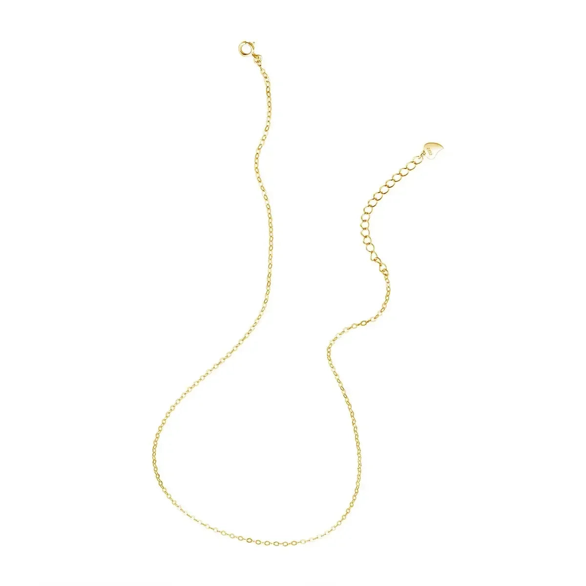 14K Gold Moissanite Pendant Necklace – 0.5ct to 3ct Certified